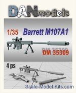 Detailing set. American sniper rifle Barrett M107A1