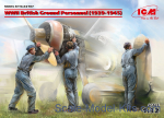 UK Air Force Ground Staff WWII (1939-1945) (3 figures)