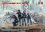 American Civil War Union Infantry (4 figures)