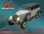 ICM24012 Typ G4 with open cover, WWII German personnel car