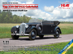 ICM35540 Typ 320 (W142) Cabriolet, WWII German Staff Car