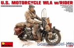 MA35172 U.S.Motorcycle WLA with rider