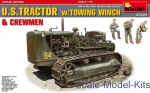 MA35225 U.S.Tractor w/Towing Winch & Crewmen.Special Edition