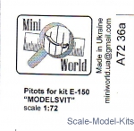 Detailing set: Pitot for "Modelsvit" E-150 kit, Mini World, Scale 1:72