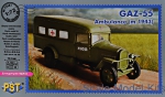 PST72081 GAZ-55 ambulance, 1943