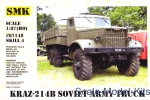 Army Car / Truck: Kraz-214B Soviet Army truck, SMK, Scale 1:87